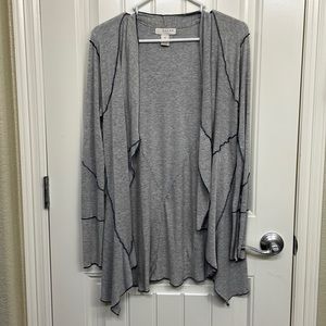 Kenar Medium Cardigan colors are Gray and blue